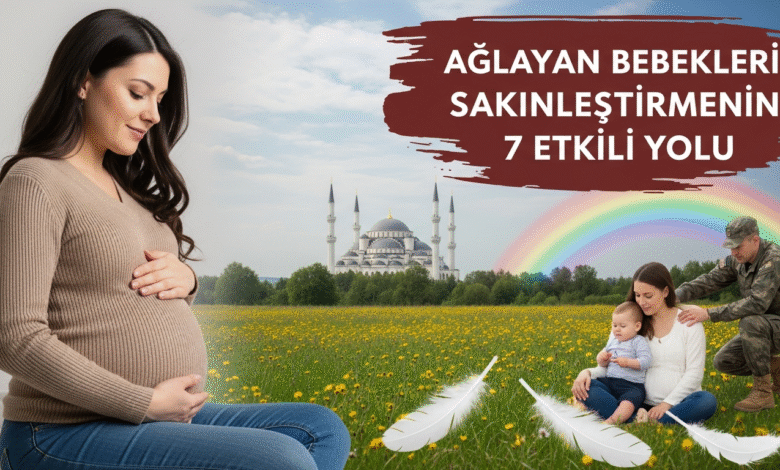 Ağlayan Bebekleri Sakinleştirmenin 7 Etkili Yolu: Ebeveyn Rehberi