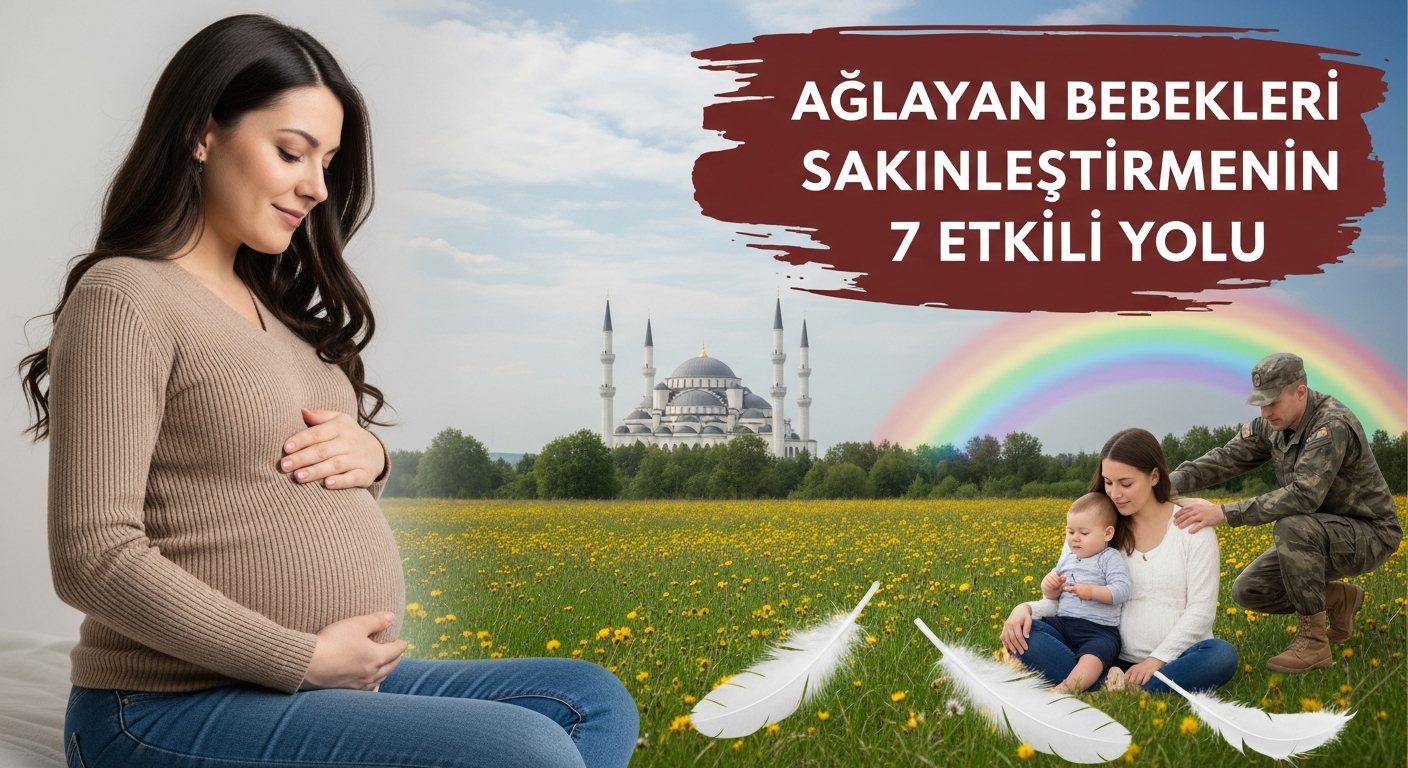 Ağlayan Bebekleri Sakinleştirmenin 7 Etkili Yolu: Ebeveyn Rehberi