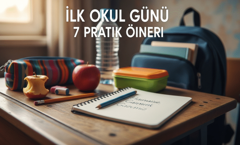 İlk Okul Günü İçin 7 Pratik Öneri: Çocuğunuzu Hazırlayın