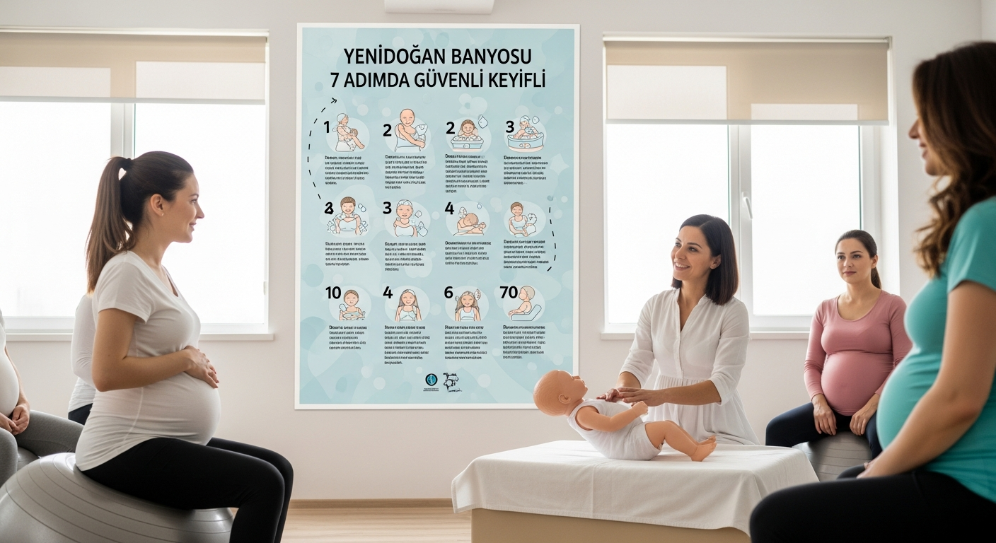 Yenidoğan Banyosu: 7 Adımda Güvenli ve Keyifli Bir Deneyim (2026